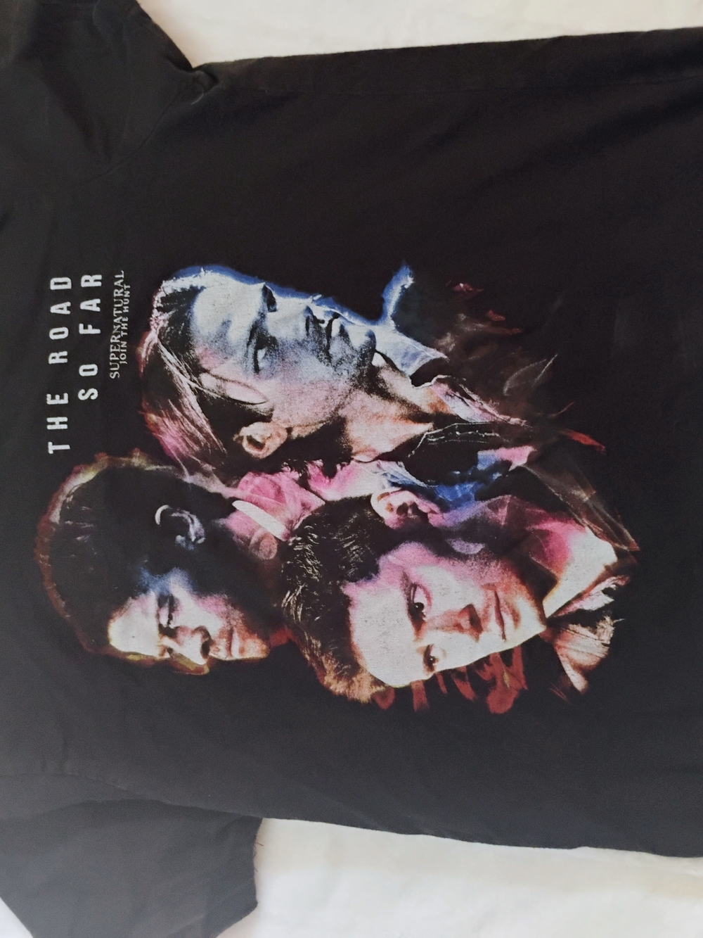 Supernatural 'The Road So Far' Graphic Tee - Black